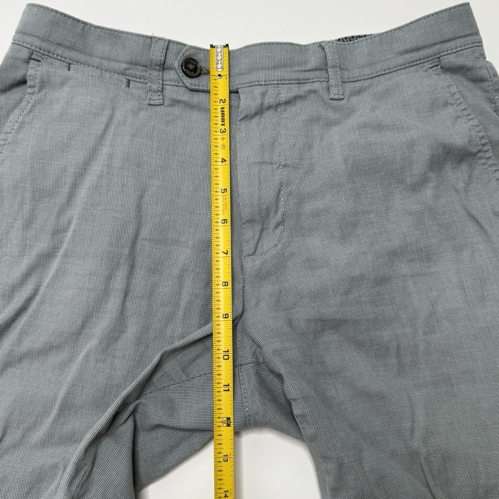 Ted Baker London Chino Shorts Mens 31R Casual Lightweight Gray Work Stretch - Picture 3 of 11